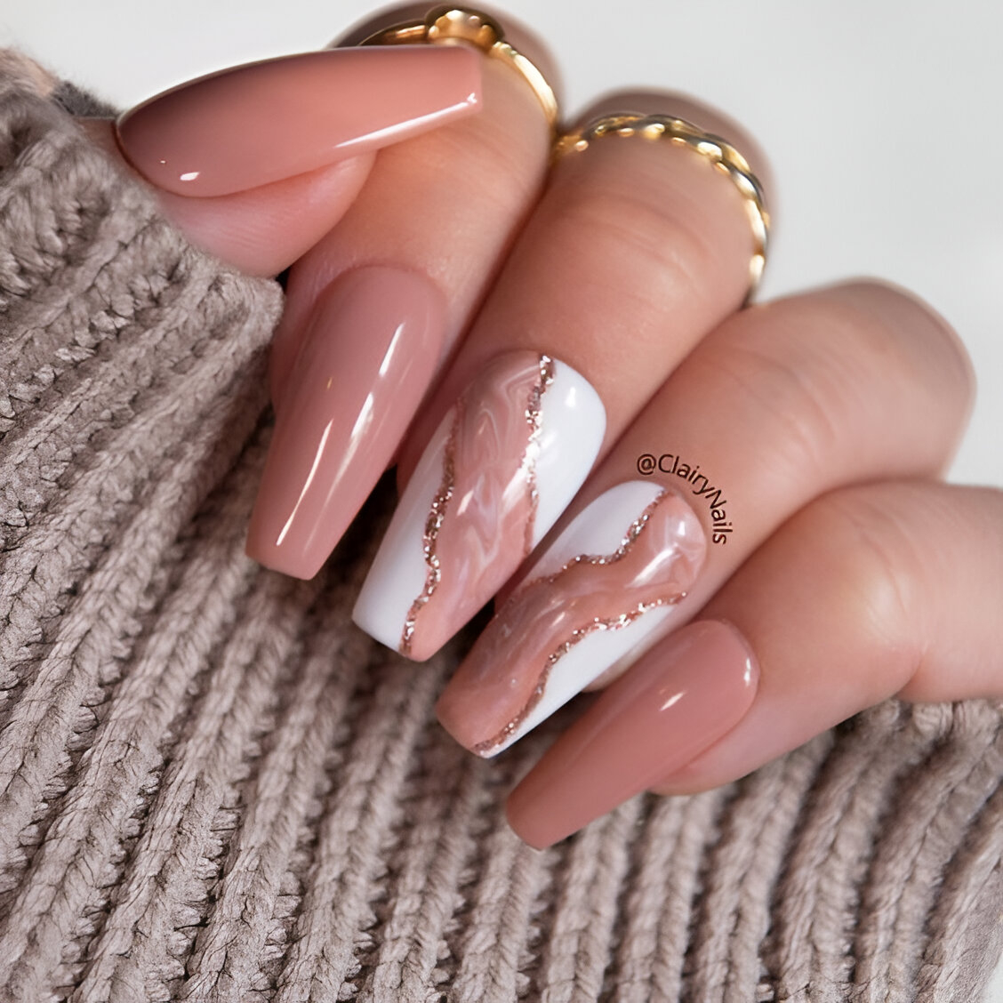 30 Classy Nude Nail Designs Perfect For Elegant Ladies - T-News