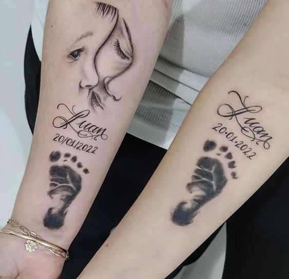 Celebrating Children Through the Use of Adorable Baby Name Tattoos