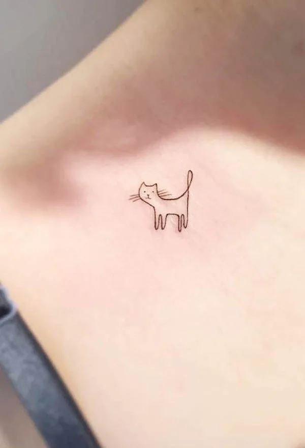 36+ Enchanting Cat Tattoos to Eternalize Your Beloved Pet – Amazing Xanh