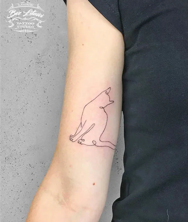 36+ Enchanting Cat Tattoos to Eternalize Your Beloved Pet – Amazing Xanh