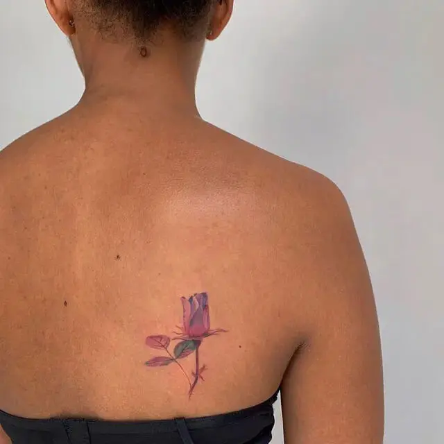 Watercolor tattoos with an artistic flair resemble beautifully painted brushstrokes on the canvas of skin