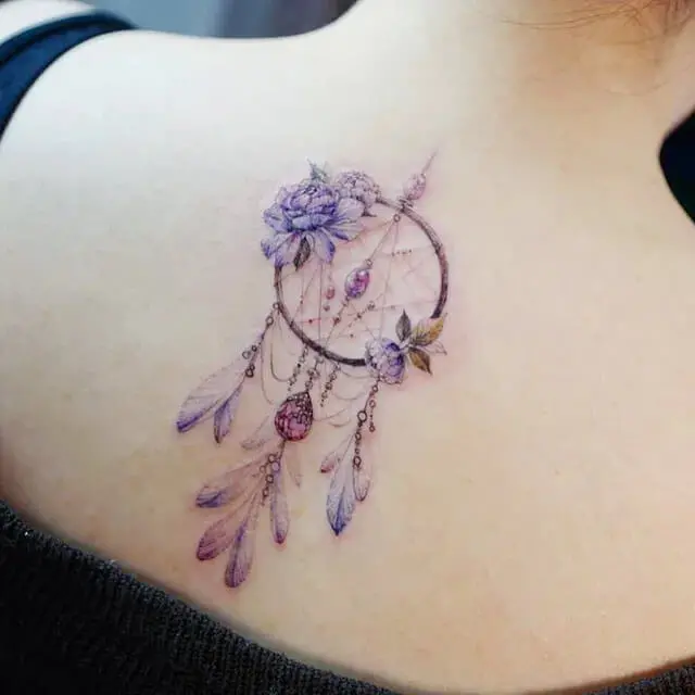 Watercolor tattoos with an artistic flair resemble beautifully painted brushstrokes on the canvas of skin