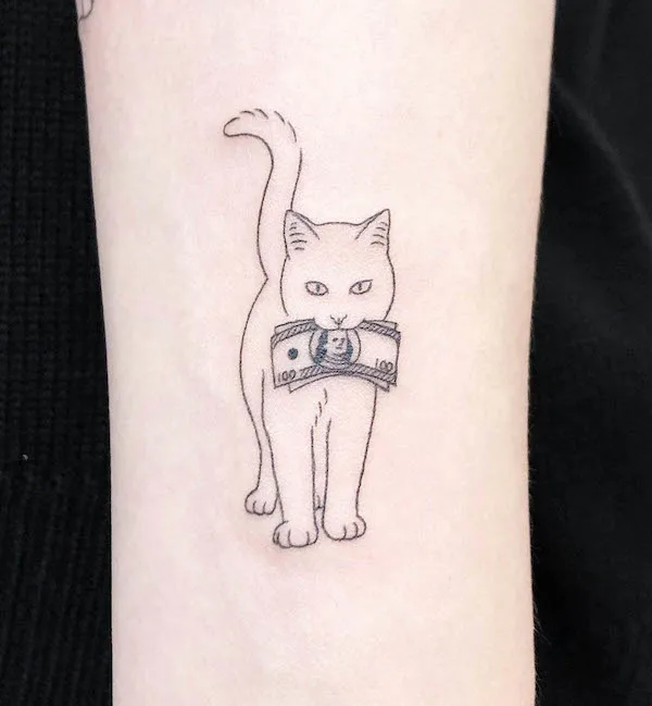 36+ Enchanting Cat Tattoos to Eternalize Your Beloved Pet – Amazing Xanh