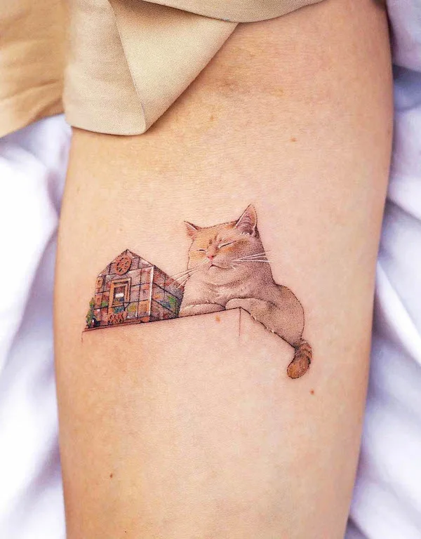 36+ Enchanting Cat Tattoos to Eternalize Your Beloved Pet – Amazing Xanh