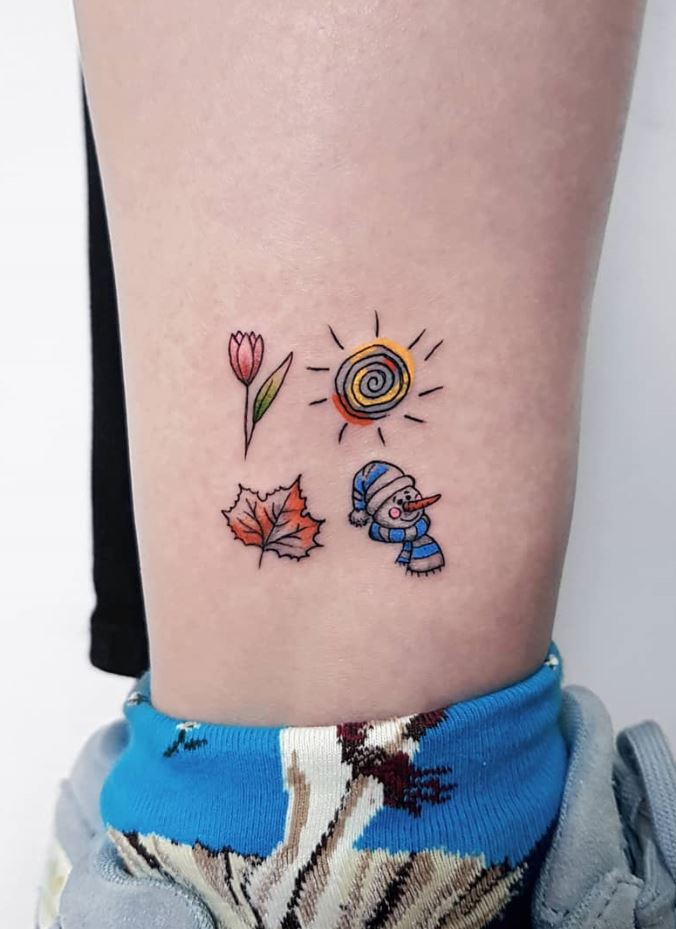 The Cutest & Most Vibrant Tattoos