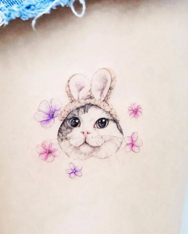 36+ Enchanting Cat Tattoos to Eternalize Your Beloved Pet – Amazing Xanh