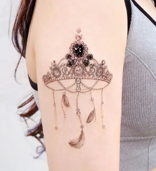 Crown Tattoo Concepts to Rule Your Ink – Amazing Xanh