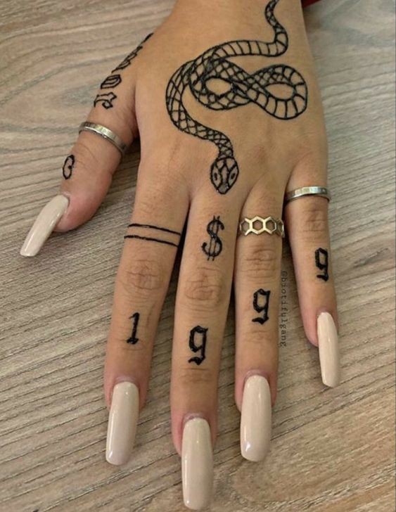 Wonderful Hand Tattoo Ideas