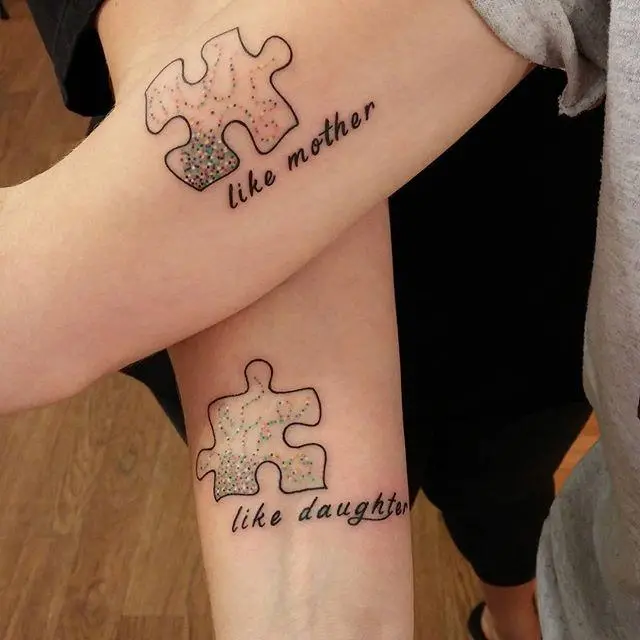 Elegantly Symbolic Family Union Tattoos – Amazing Xanh