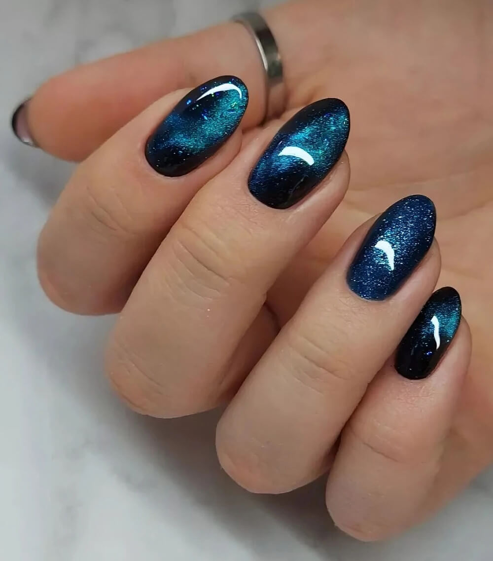 30 Hottest Cat Eye Nails: The Trendiest Manicure Style - 201