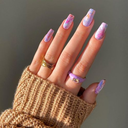 pastel nails