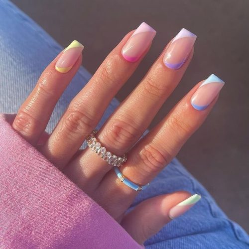 pastel nails