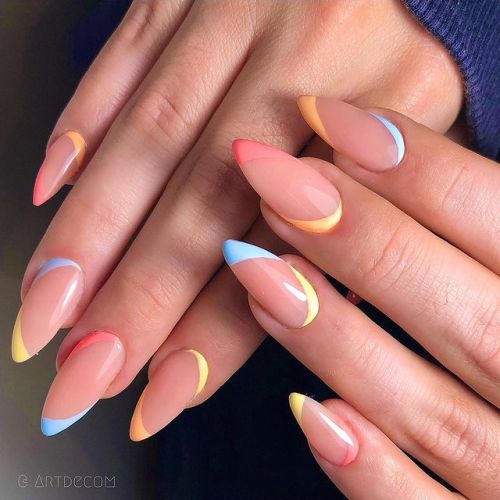 pastel nails