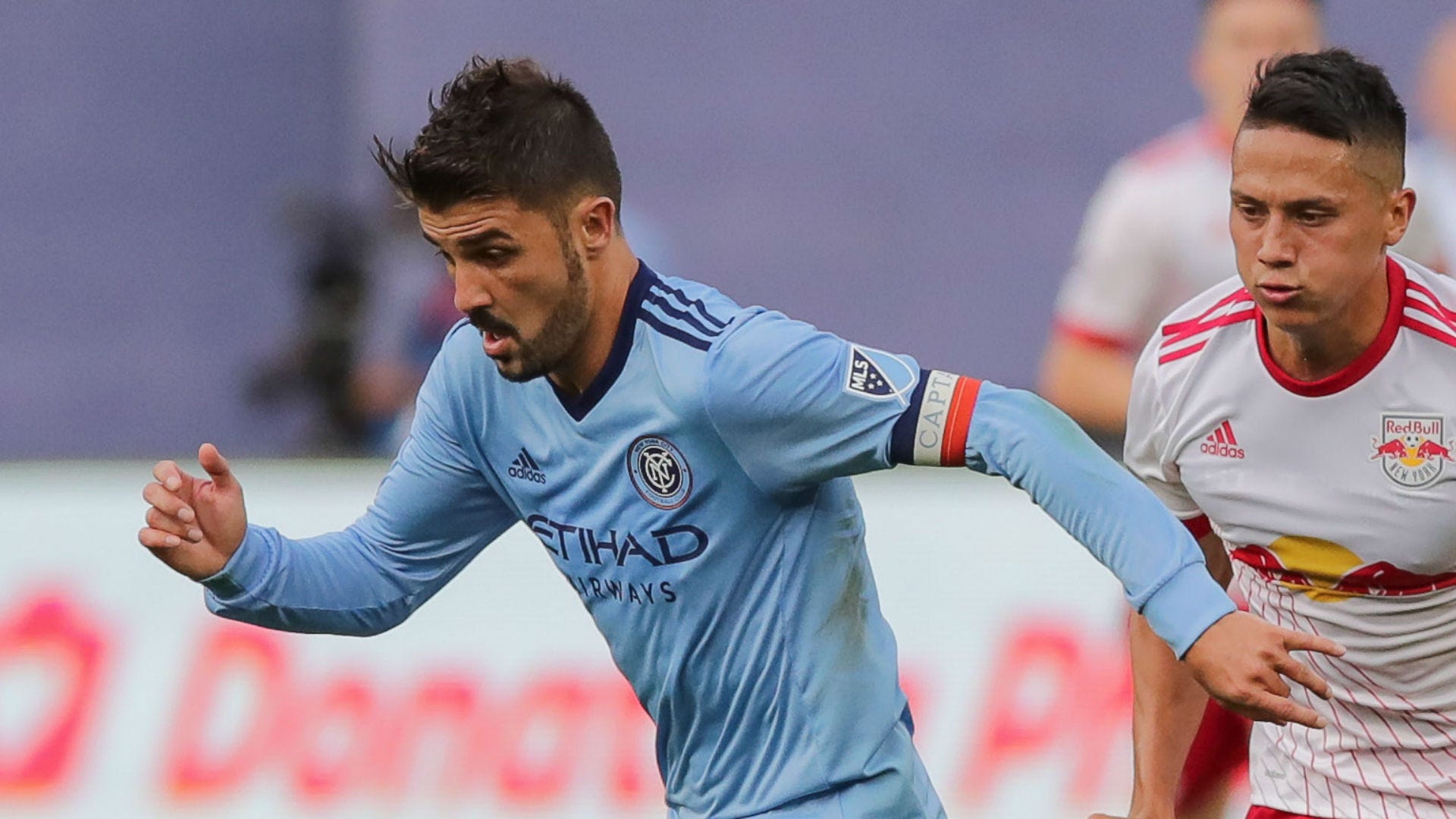 David Villa Sean Davis NYCFC NYRB MLS