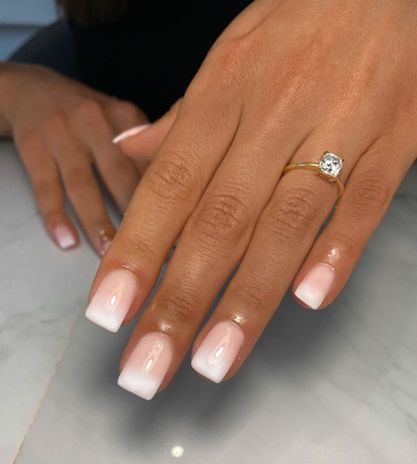 French Fade Nails