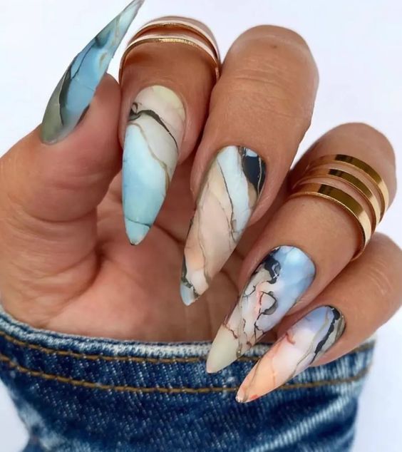 Achieve Stunning Marble Nails: Unveiling the Best Techniques and Designs