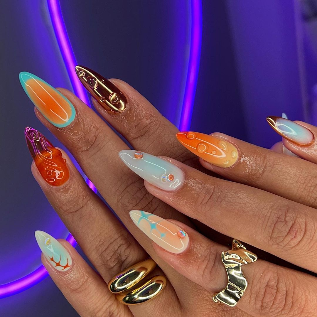 Here are more than 35 nail designs leading this year’s trends