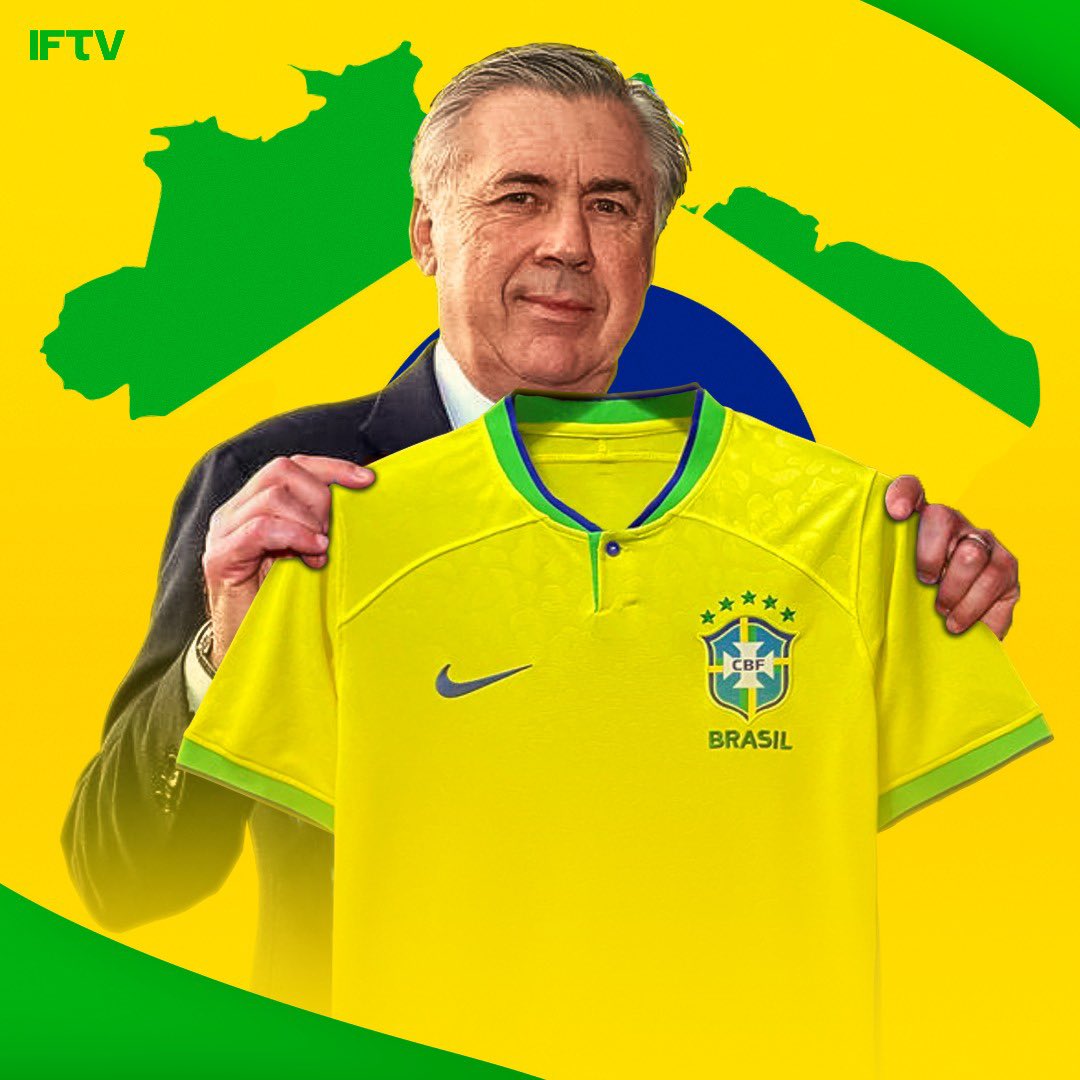 Carlo Ancelotti will become new Brazil manager starting from June 2024