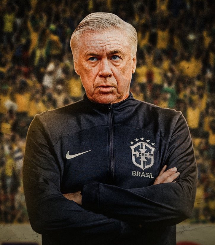 Carlo Ancelotti will become new Brazil manager starting from June 2024