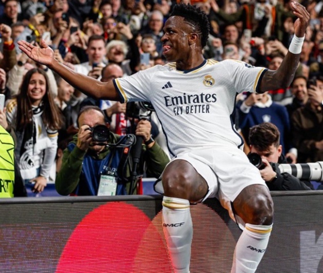 HOW VINÍCIUS JR. PAID TRIBUTE TO CRISTIANO RONALDO DURING REAL MADRID’S CLASH WITH LEIPZIG - Bóng Đá