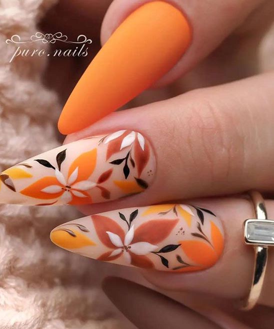 Acrylic Fall Inspired Nails