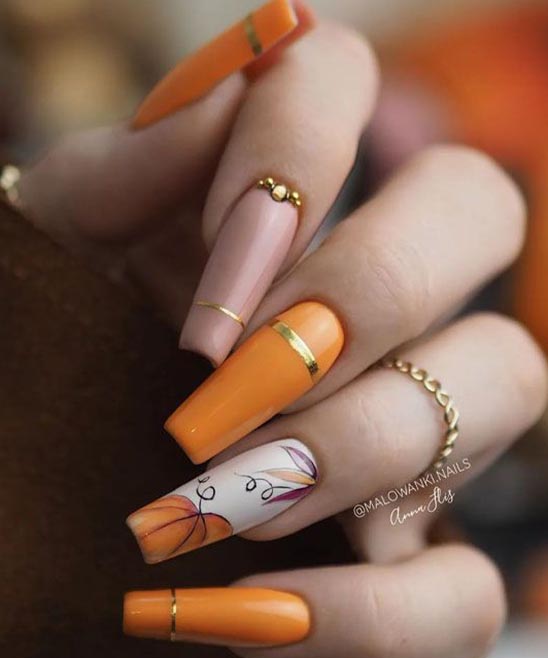 Acrylic Nails Fall Designs