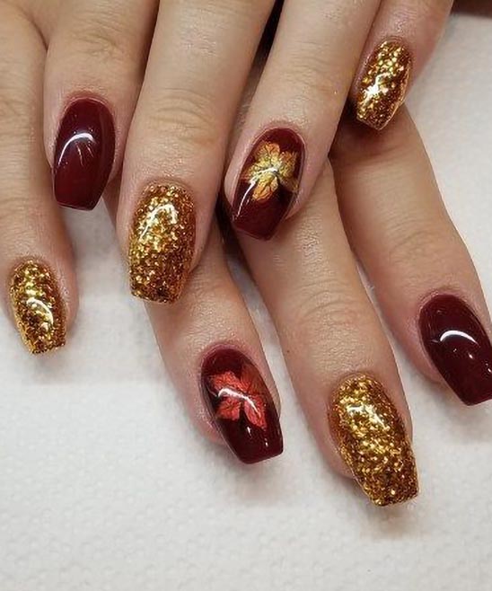 Cute Fall Nails Acrylic