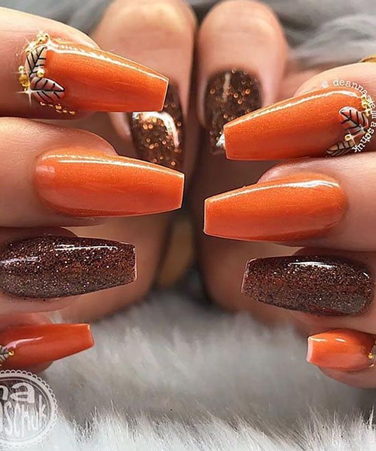 Fall Acrylic Nail Designs