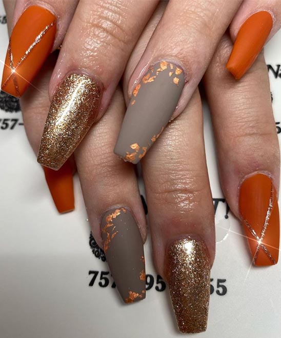 Fall Acrylic Nails Ideas