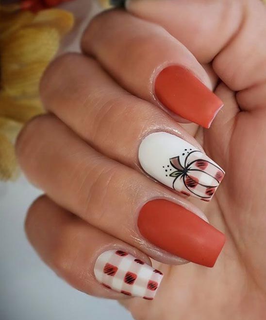 Fall Nail Designs Acrylic