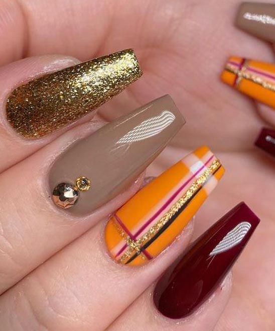 Fall Nail Ideas Acrylic