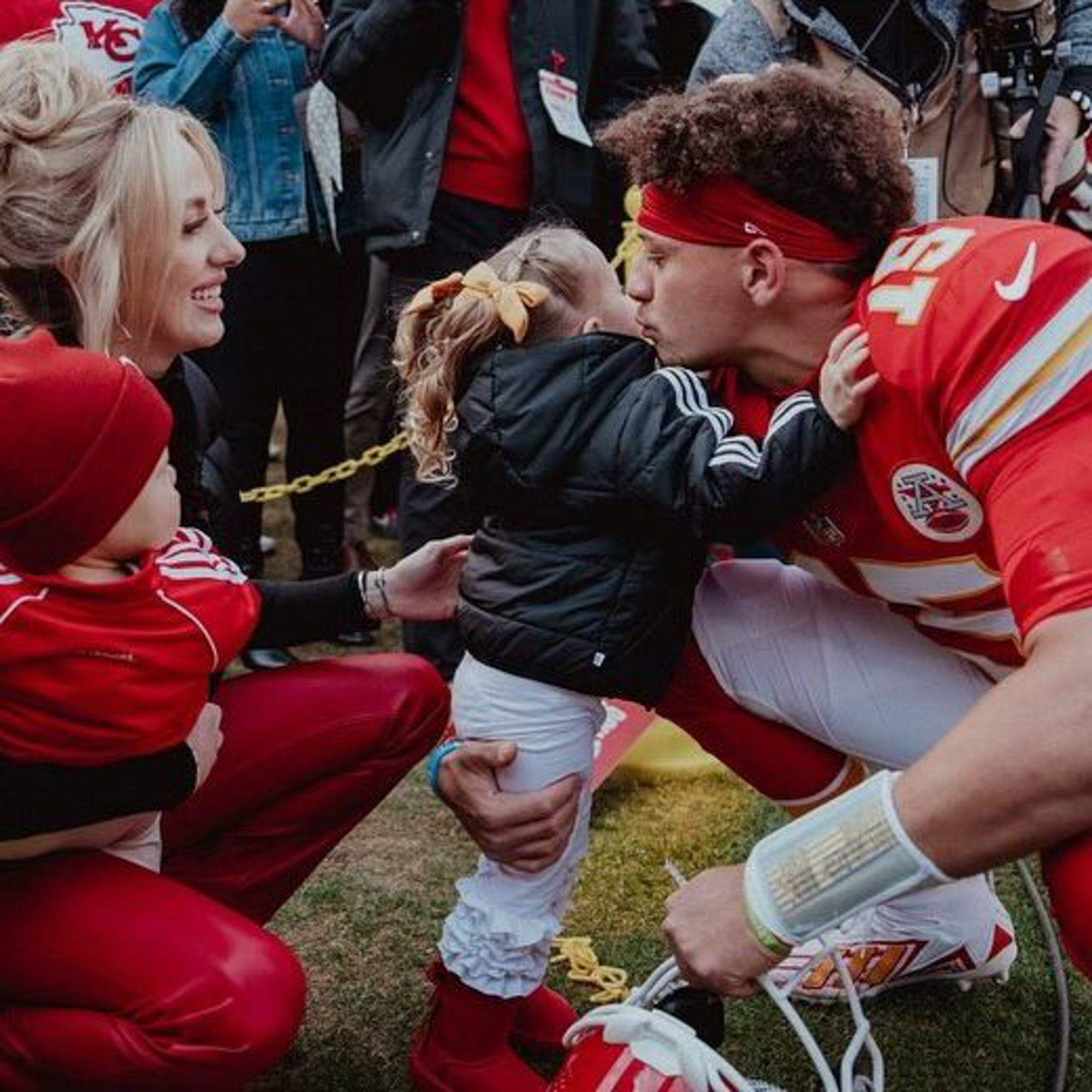 Patrick and Brittany Mahomes