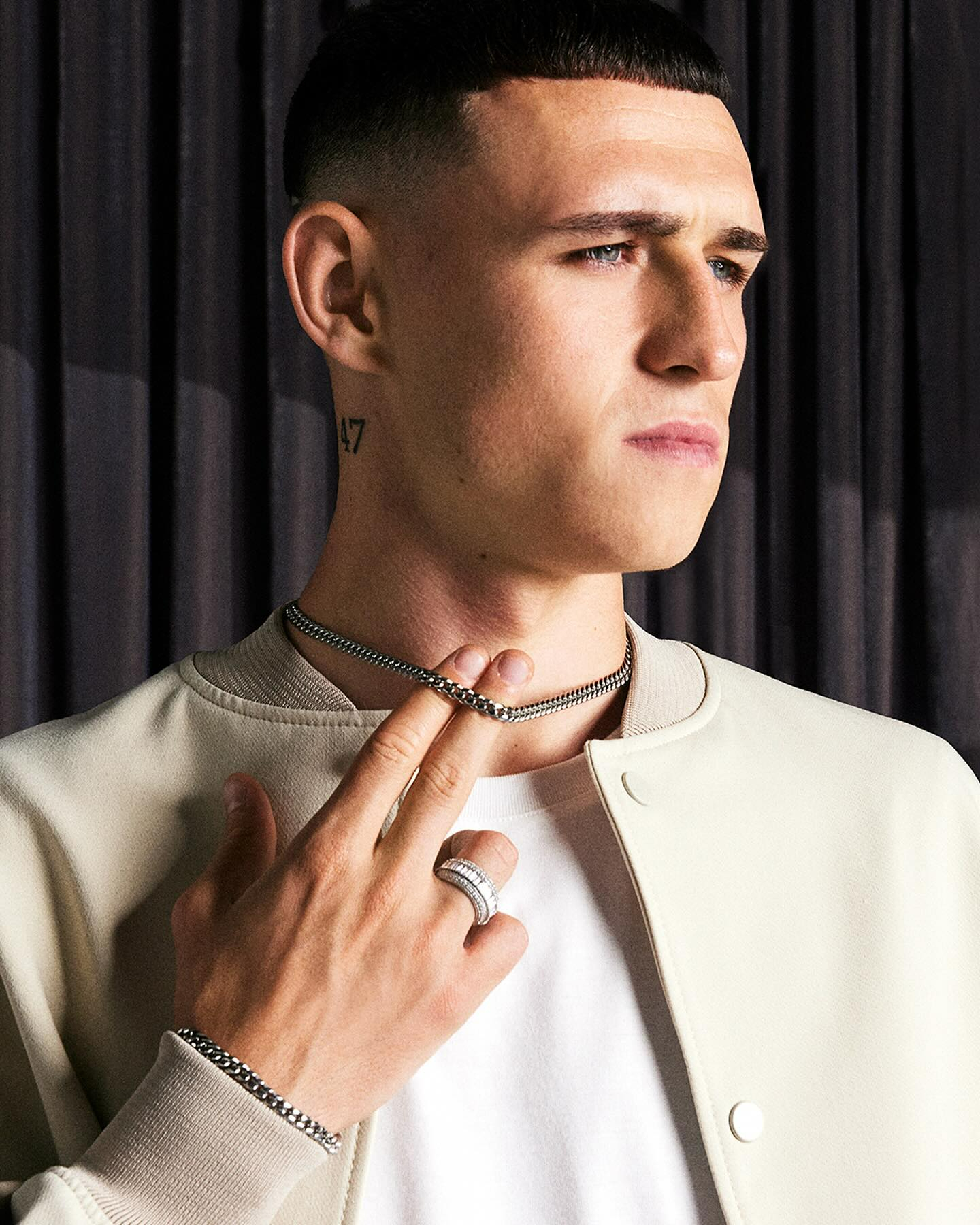 Foden boasts his own fashion collection with London jewellers Cernucci