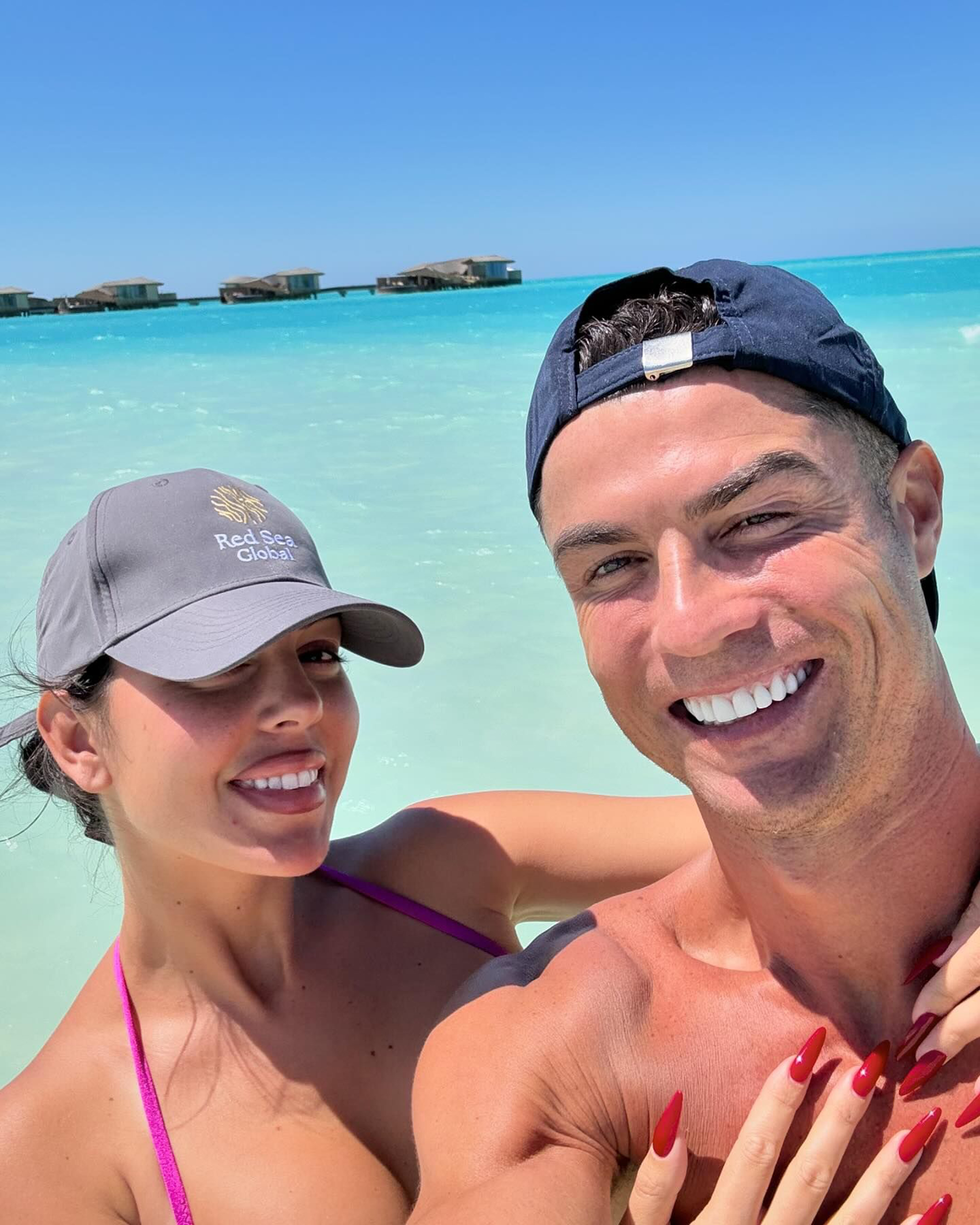 She recently enjoyed a sun-soaked getaway with Cristiano Ronaldo