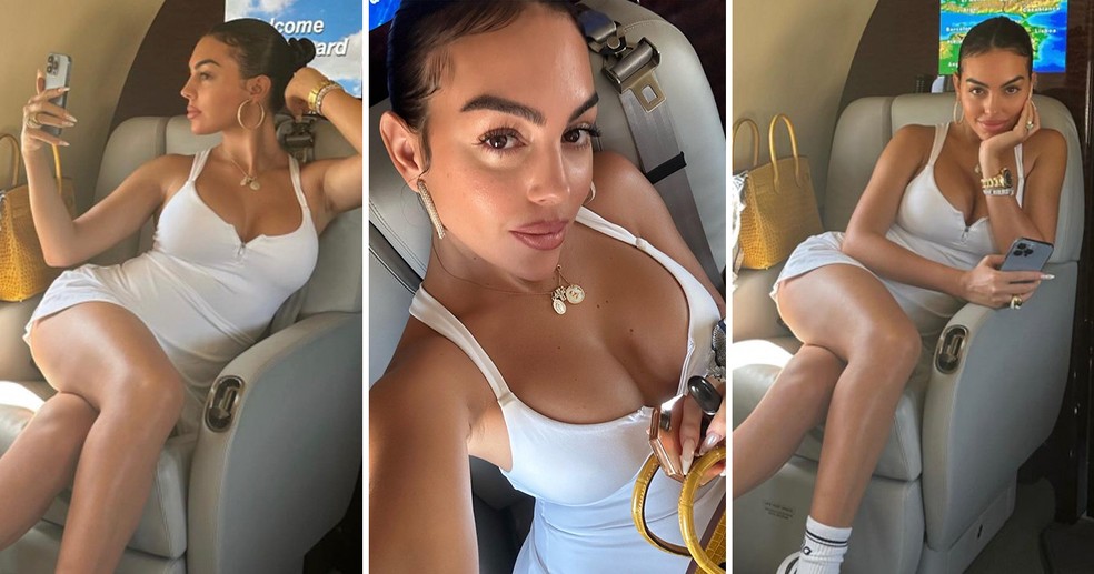 Georgina Rodríguez deixa fãs babando em 'post-ostentação' dentro de jatinho  seu e de Cristiano Ronaldo | Celebridades | Monet