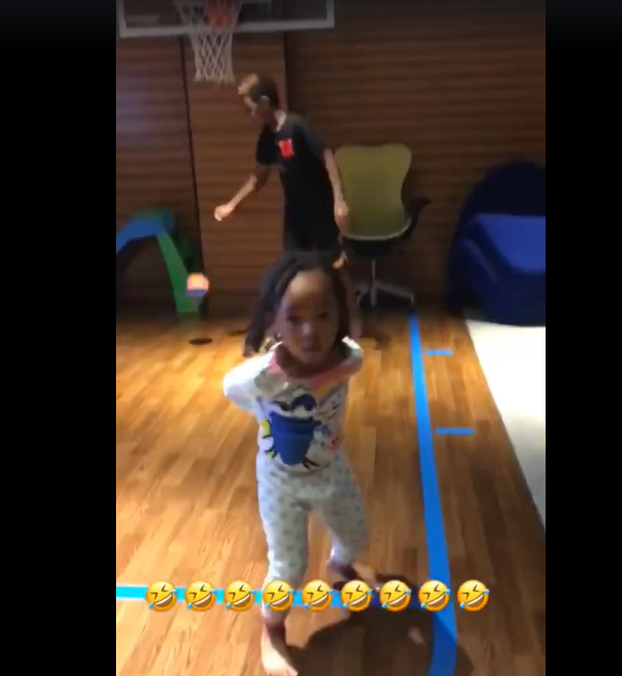 Video: Lebron James Posted A Clip Of His Daughter Dancing On A Small Hoop, Making The Online Community Excited - Car Magazine TV