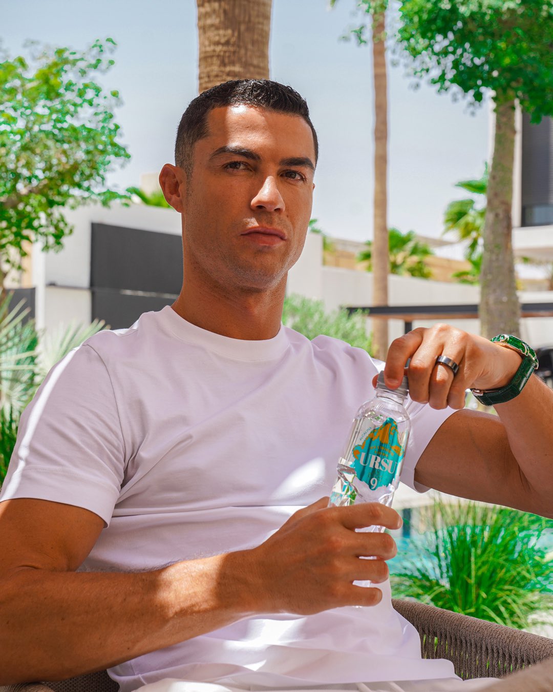 Cristiano Ronaldo Ventures into Mineral Water Business with URSU 9 Brand 1