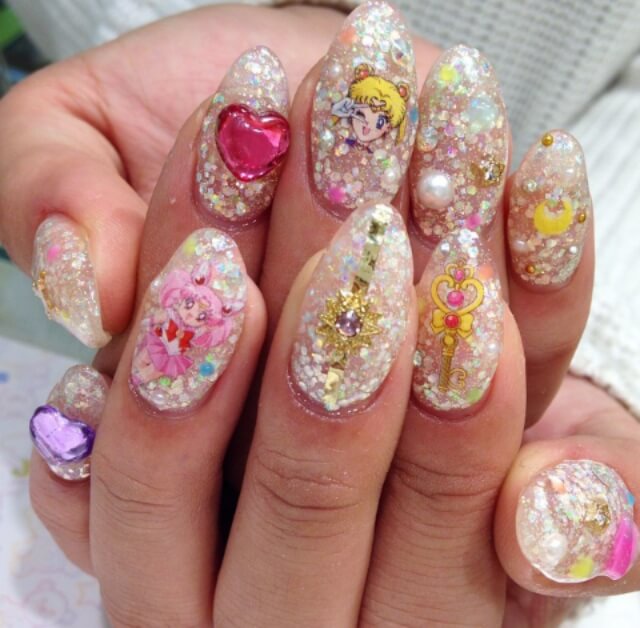 20+ Nail Designs That A Sailor Moon Fan Should Not Miss - 175