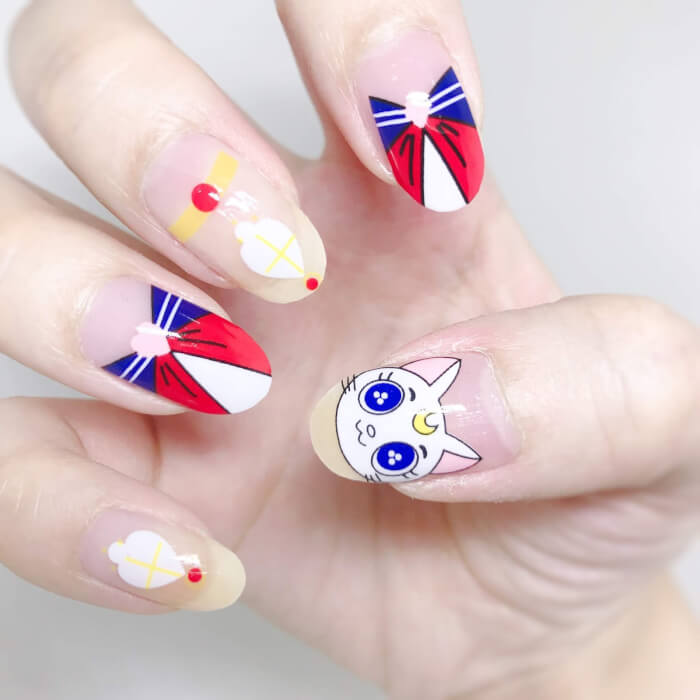 20+ Nail Designs That A Sailor Moon Fan Should Not Miss - 143