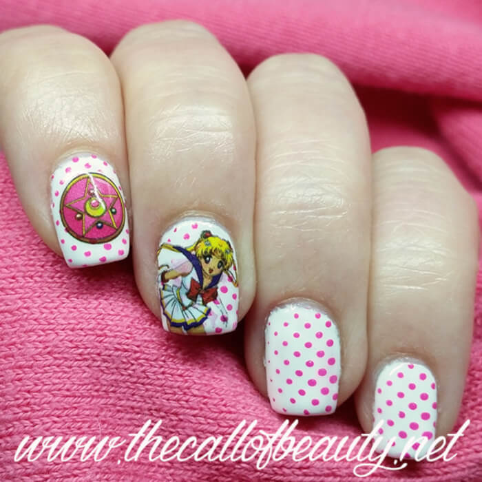 20+ Nail Designs That A Sailor Moon Fan Should Not Miss - 149