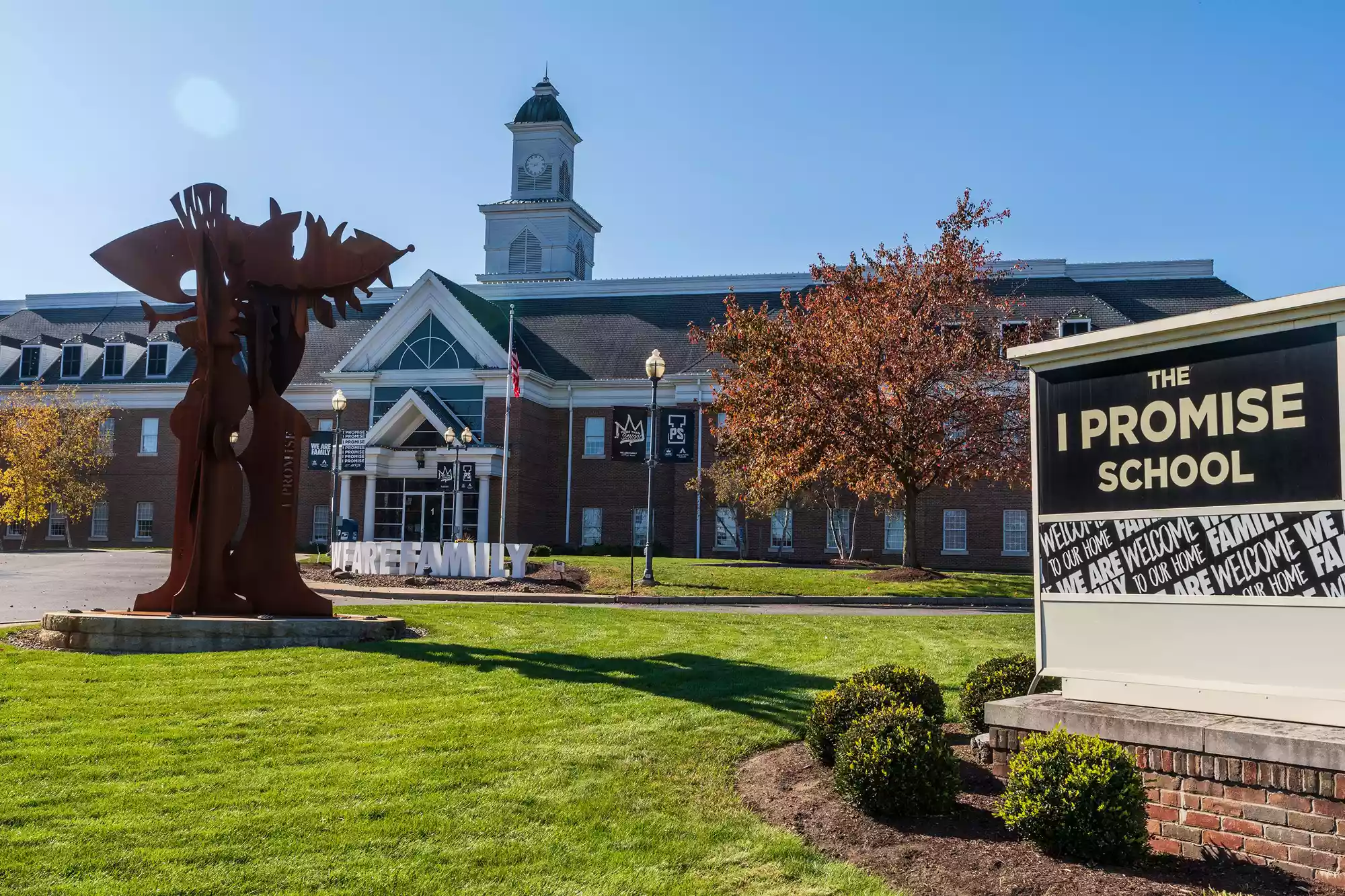 View of Lebron James I Promise School in Akron, Ohio on November 7, 2021. 