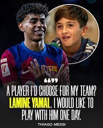 Transfers - Lamine Yamal x Thiago Messi.. Could it happen?⭐️ | Facebook