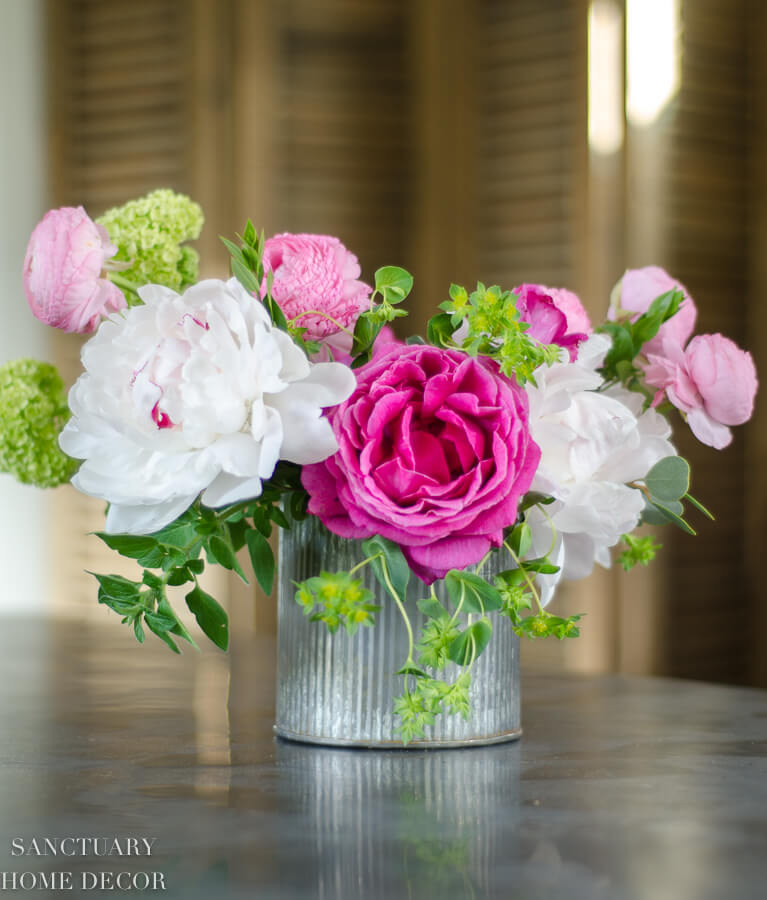 Colorfully Bold Spring Floral Arrangement