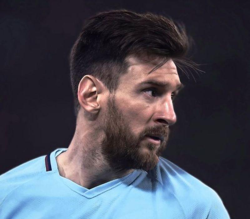 Messi's hairstyle - Undercut hairstyle