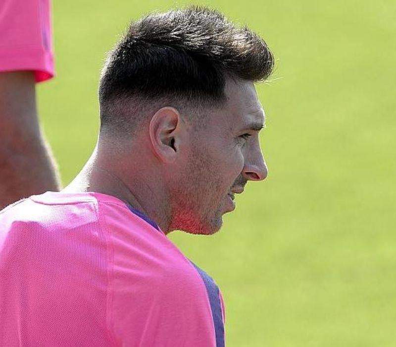 Messi Hairstyle - Razor Fade Hairstyle