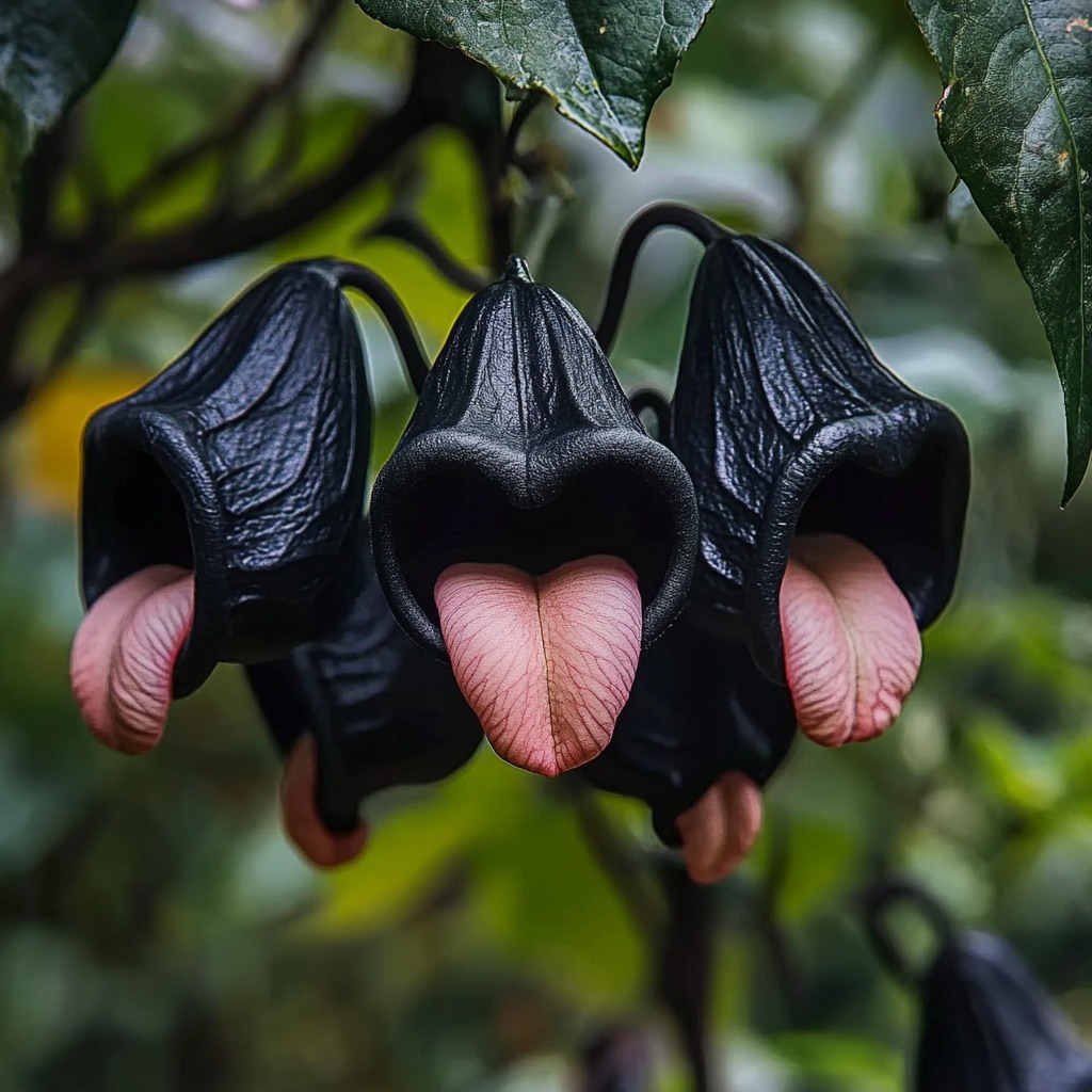 Black Bat Flower (Tacca chantrieri)