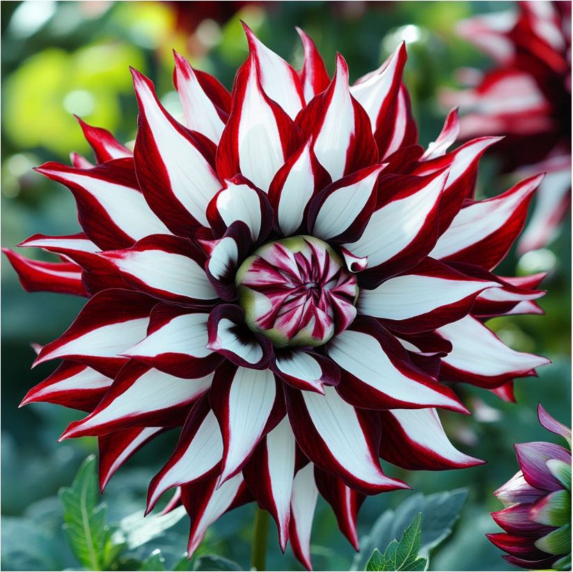 Dahlia 'Candy Stripe'