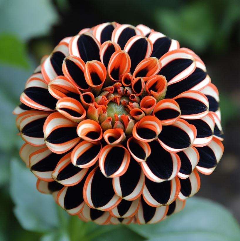 Dahlia 'Orange Eclipse'